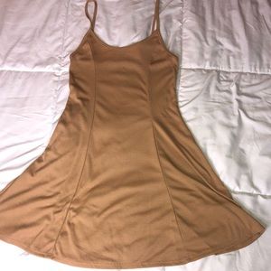 Forever21 Tan Skater Dress
